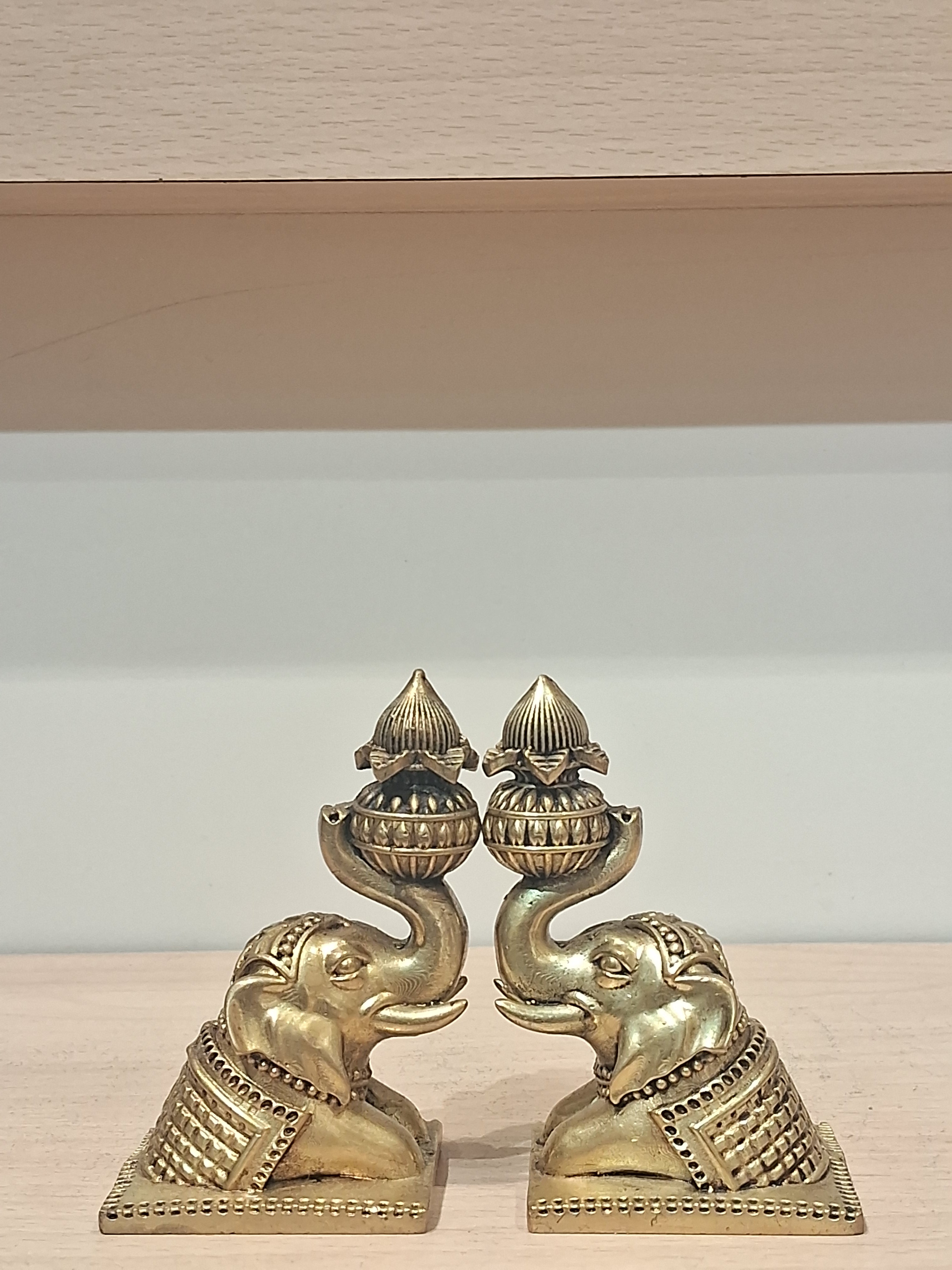 Elephant Holding Kalasam-3'