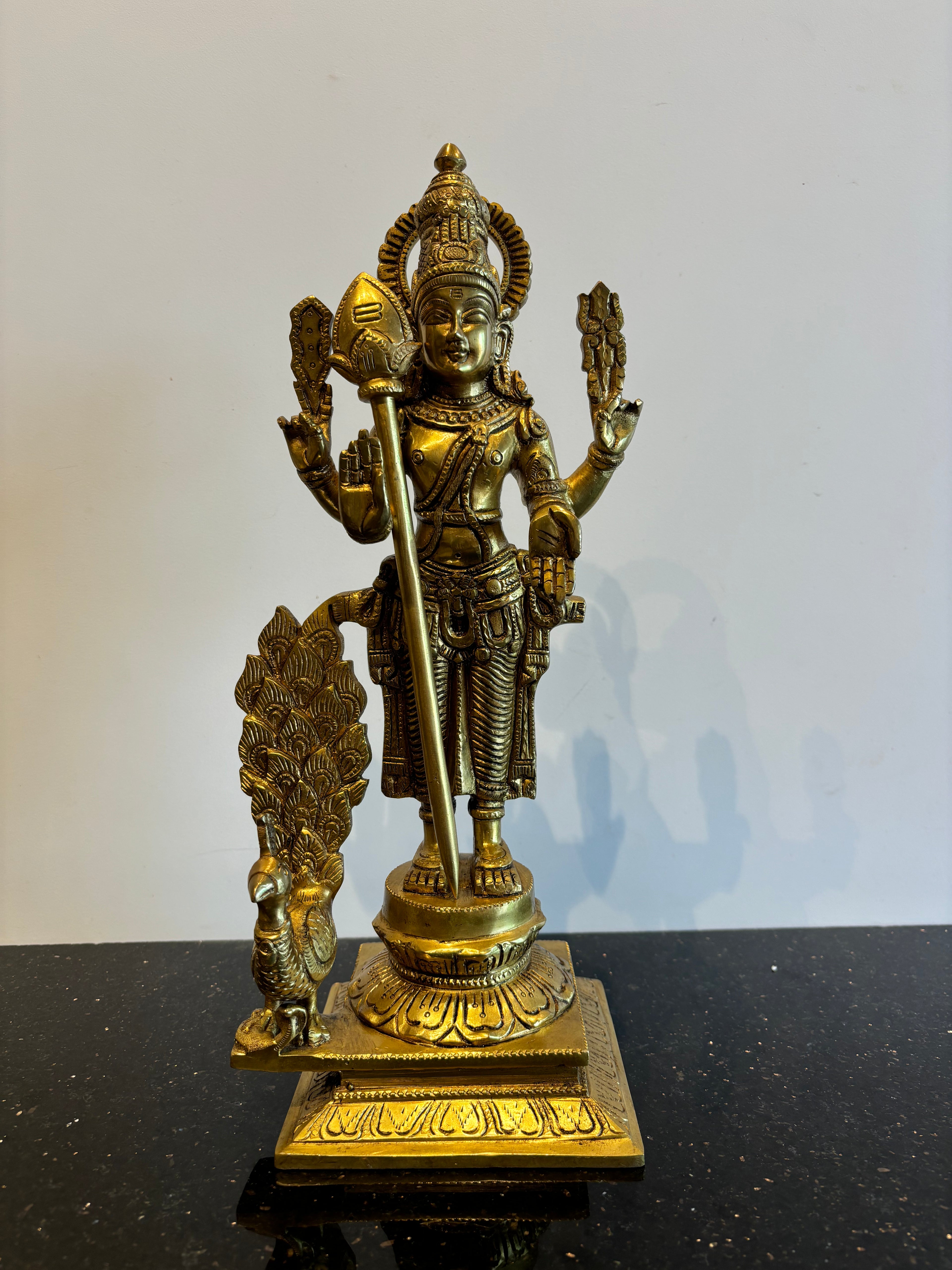 Murugan with side Peacock