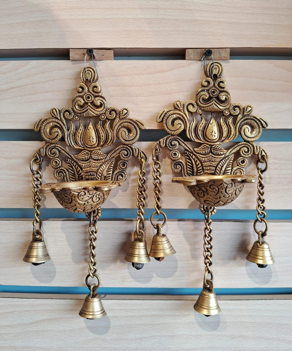 Lotus Deepam Wallmount-12"