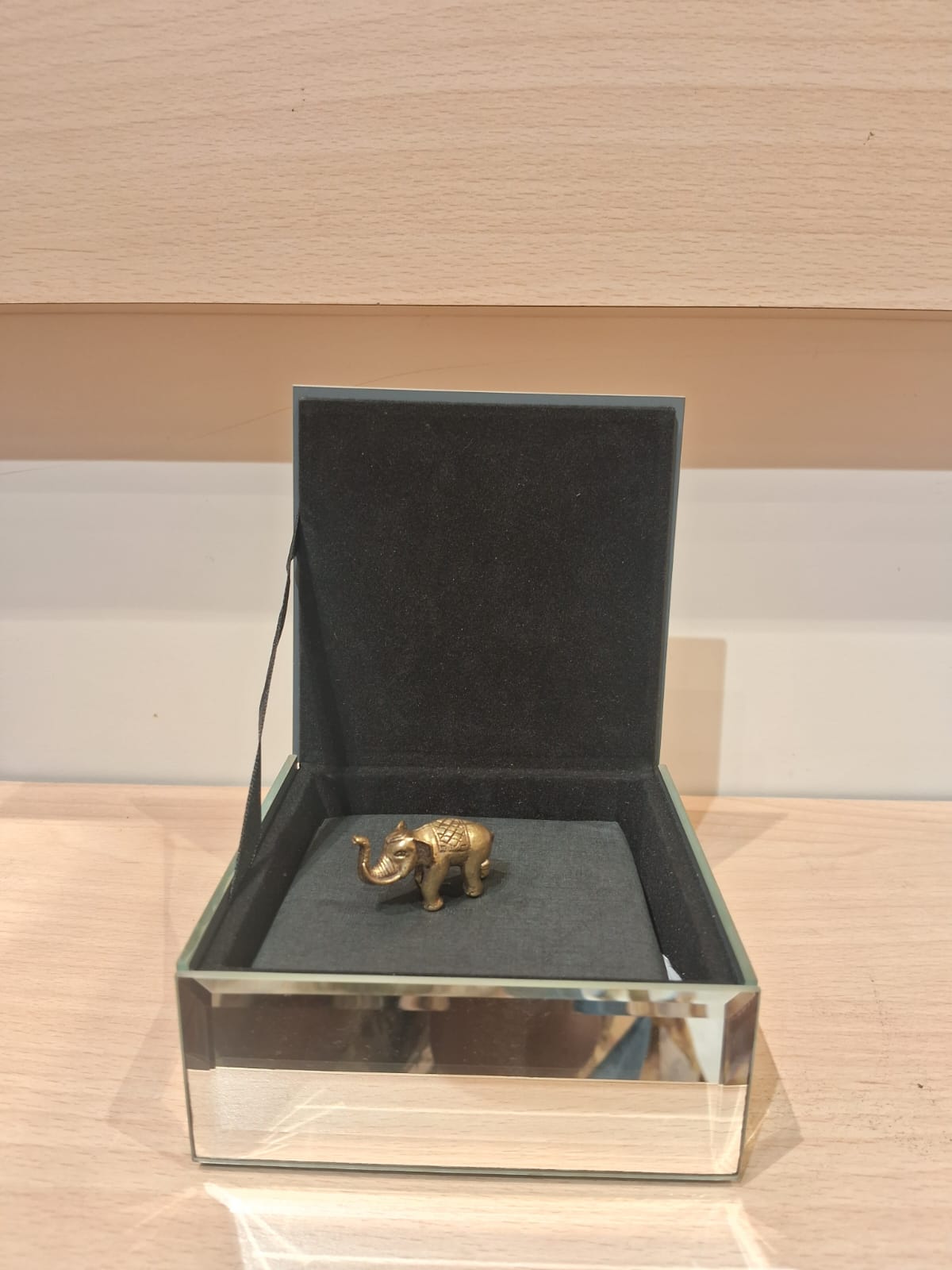 Miniature Brass Elephant